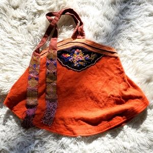 Free People Boho chic beautiful halter